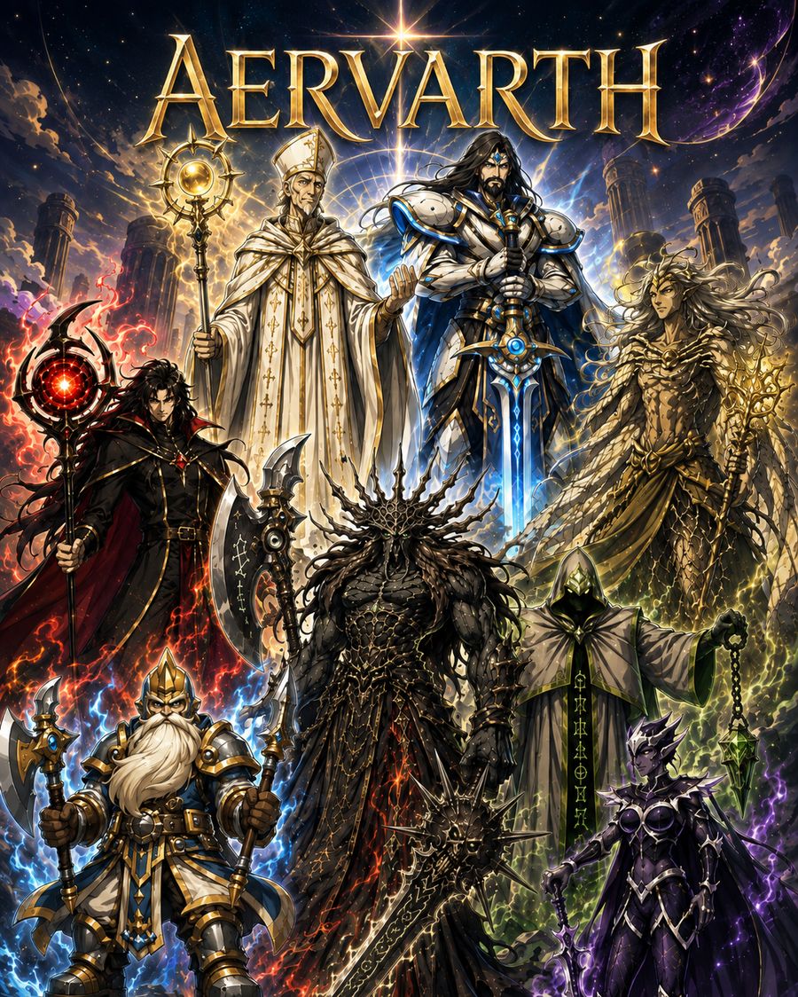 AERVARTH — locandina del gioco